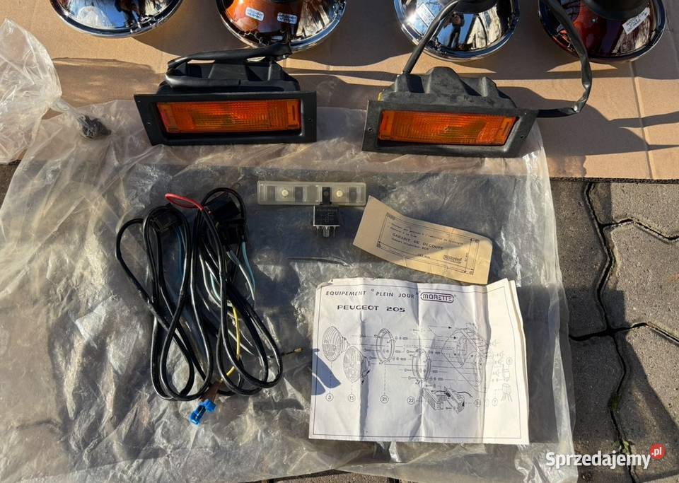 Nowe lampy Morette Peugeot 205 GTi Warszawa