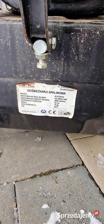 Odśnieżarka spalinowa Odśnieżarki dolnośląskie Leśna