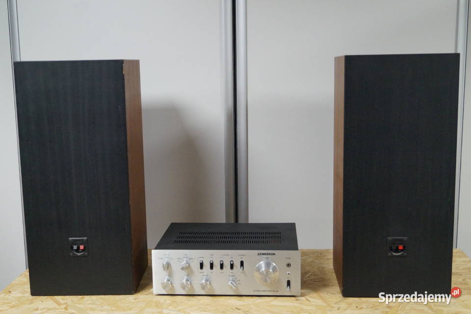 Wzmacniacz Emerson WS 503 z kolumnami Elektronika Łódź