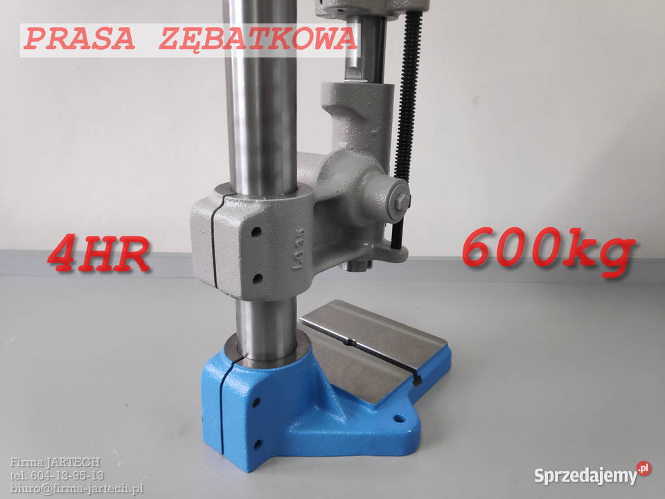 Prasa ręczna zębatkowa 4HR 600 EMG Radomsko