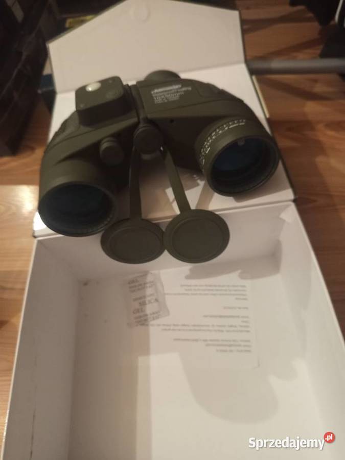 Lornetka wodoodporna z kompasem Sporty strzeleckie i myślistwo