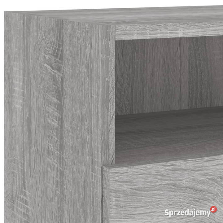 Ścienna szafka TV szary dąb sonoma 100x30x30 Warszawa