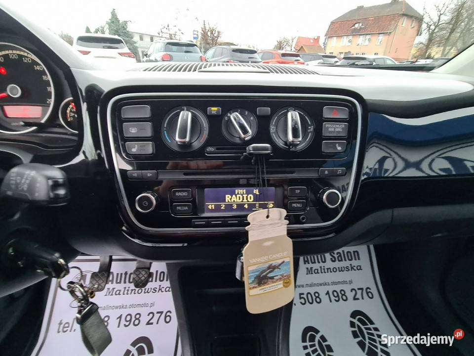 Volkswagen Up Salon 97 Klimatyzacja PDC Halogeny nieuszkodzony Wągrowiec