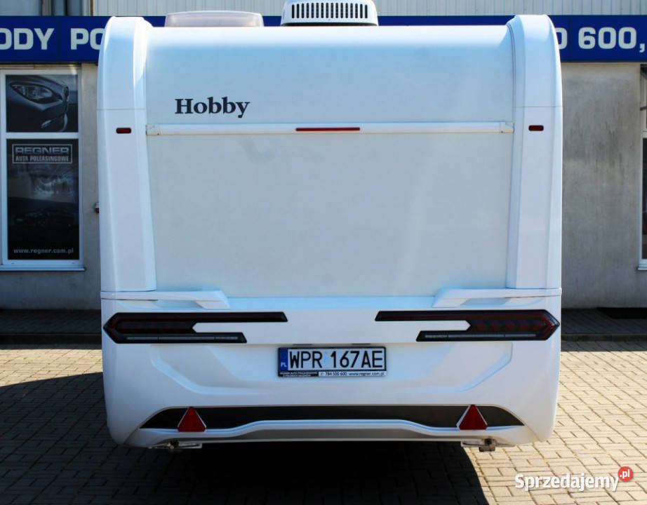 przyczepy kempingowe Hobby DE LUXE 495 WFB DE Hobby