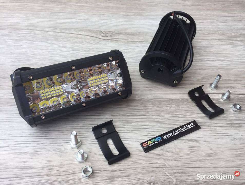 Lampa robocza halogen 72W 1224V dalekosiężna LED Pomiechówek