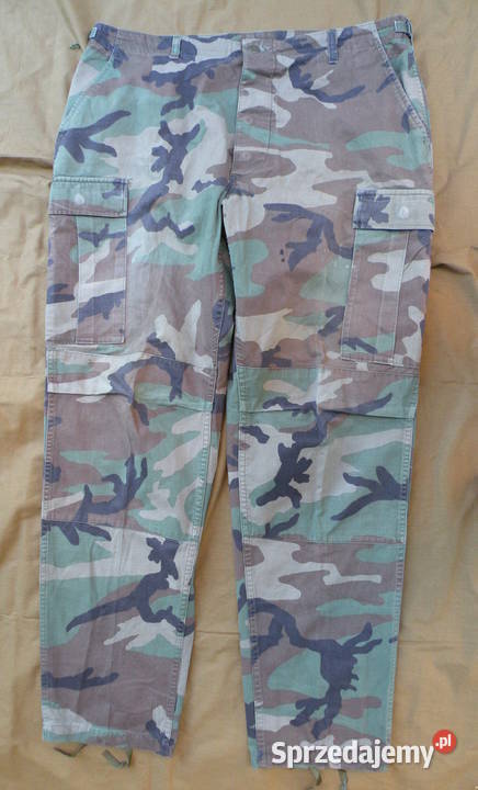 Spodnie BDU woodland large long NYCO 90r Wrocław