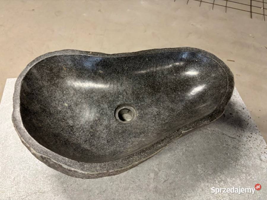 Umywalka kamienna łezka 59x37 rzeczny piękny małopolskie Zakopane sprzedam