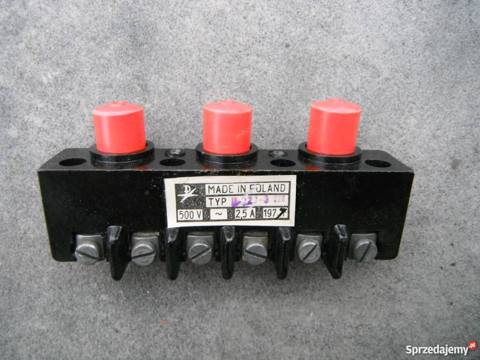 N2273rrr Przycisk sterowniczy 500V 25A Pokój Produkcja Chlewiska sprzedam