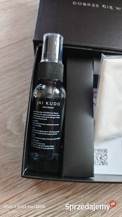 Płyn do czyszczenia okularów Jai Kudo sprzedam