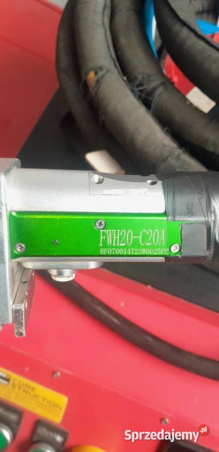 Laser czyszczący 2000W LSC Maxphotonics Pozostałe Brzeg sprzedam