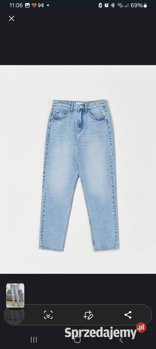 Spodnie mom fit Płock