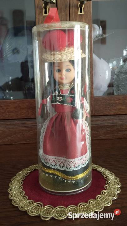 Lalka kolekcjonerska w stroju ludowym Krotoszyn