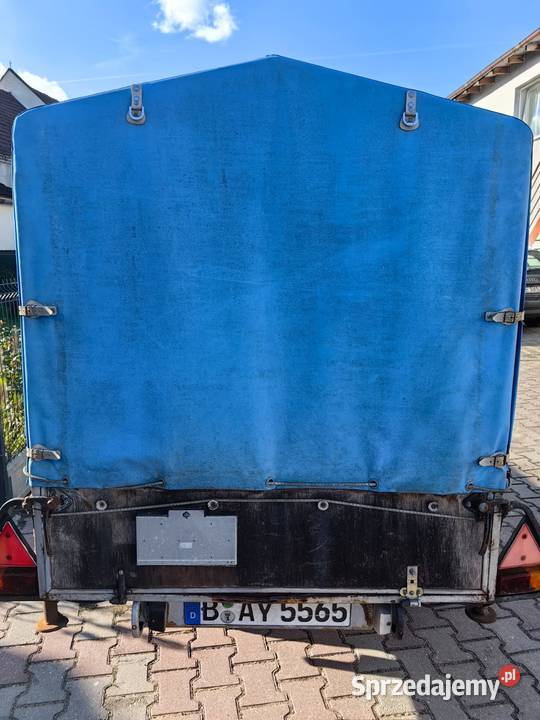 Przyczepka przyczepa samochodowa plandeka 1000 sprzedam