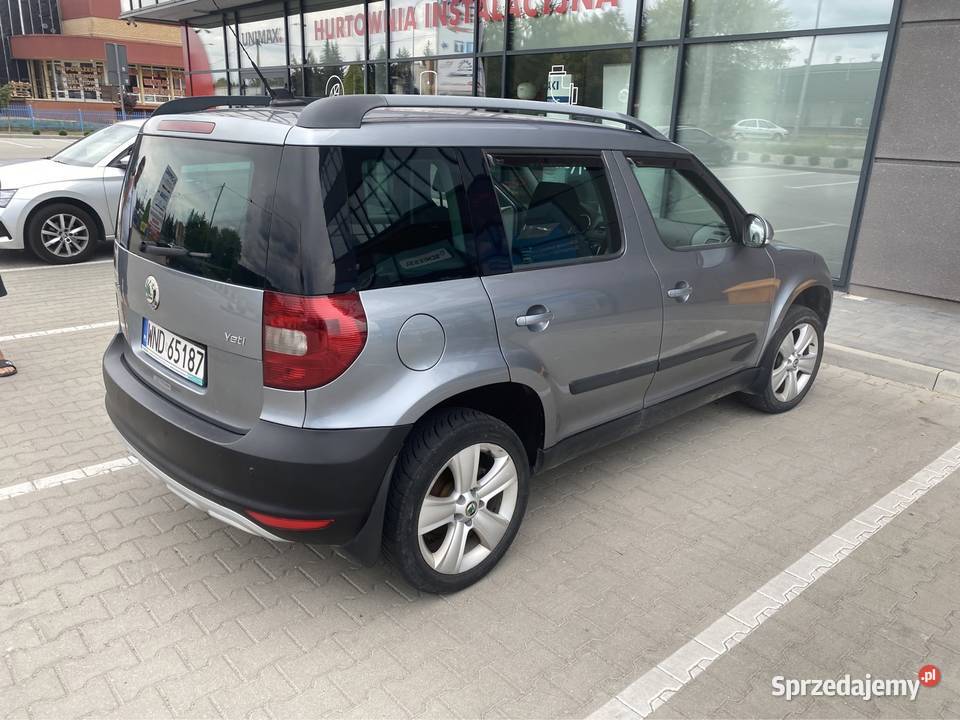 Skoda Yeti 4x4 sprzedam zamienię 1998cm3 podlaskie Porosły