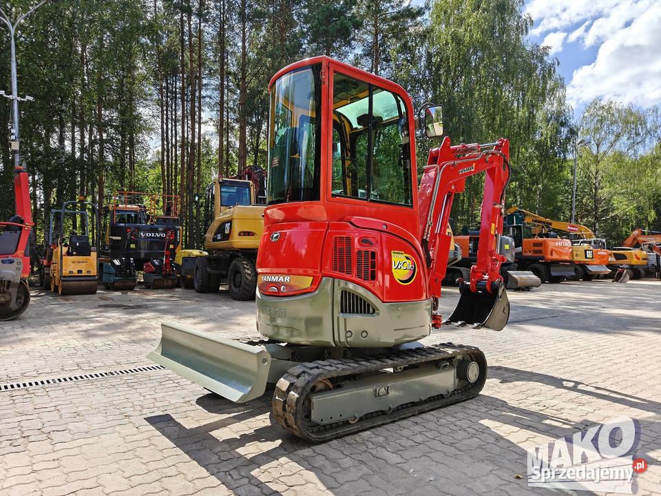 Minikoparka Yanmar ViO204 Morin M1 Lemiesz Ostrowiec Świętokrzyski