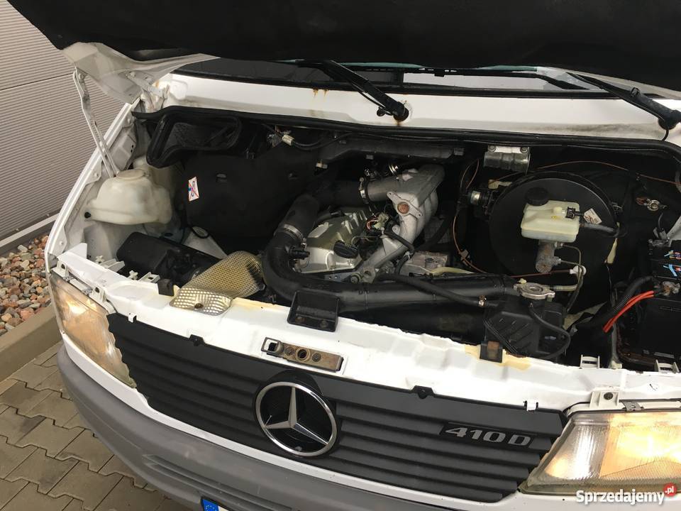 SPRINTER 410 29 TDI RAMA DMC 3500 HOMOLOGACJA uszkodzony Piekarzew