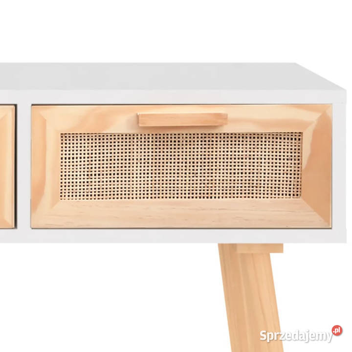 Stolik konsolowy biały 105x30x75 drewno sosnowe Warszawa sprzedam