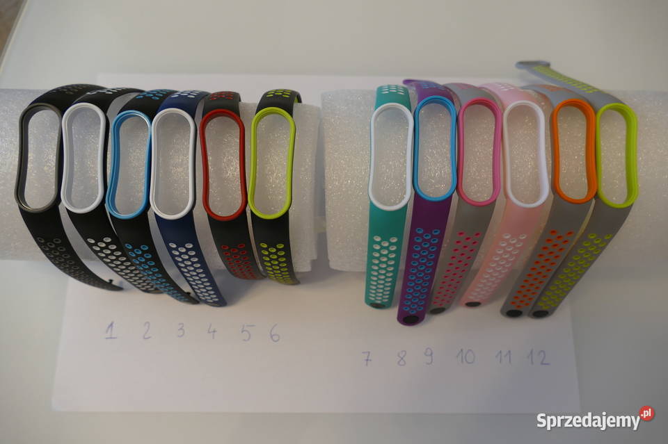 OPASKA pasek do XIAOMI MI BAND 5 perforowana Olsztyn