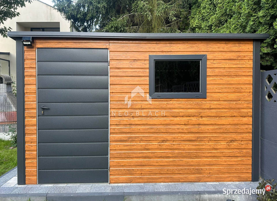 Domek Ogrodowy Schowek 3x25m Drzwi Okno Domki narzędziowe Ogród Zakopane