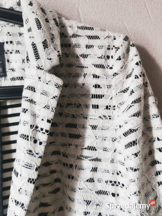 Biało czarny żakiet Kraków