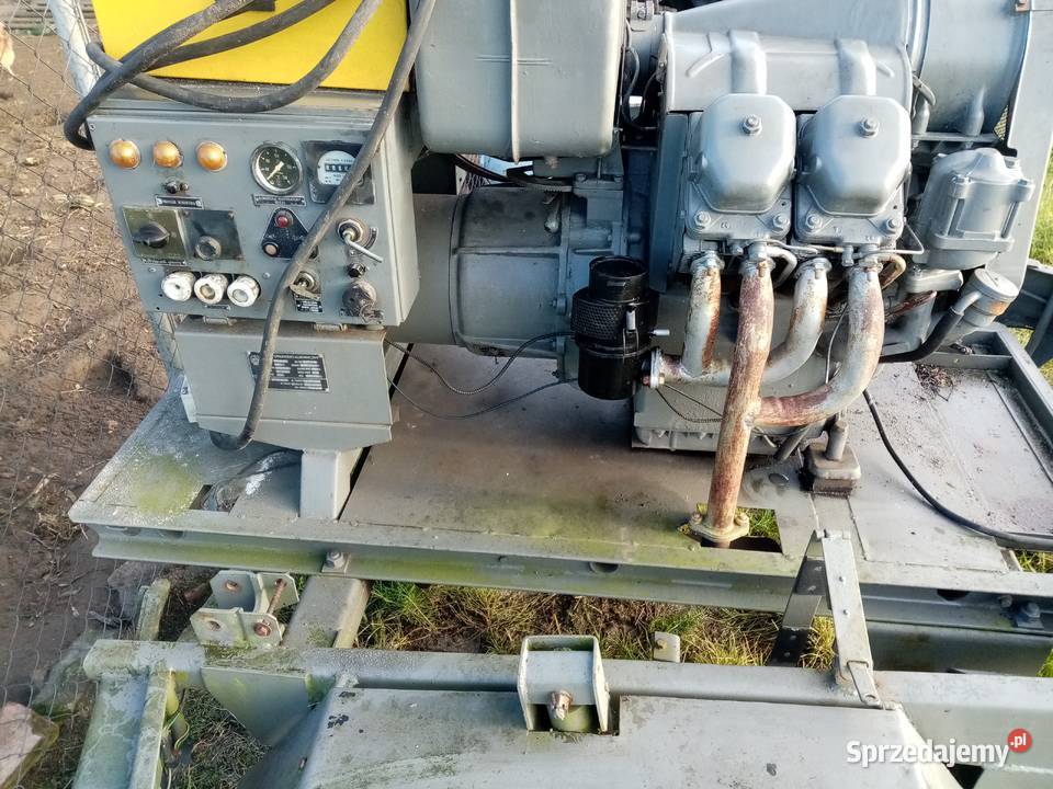 Agregat prądotwórczy PAD 8 diesel sprawny Kutno