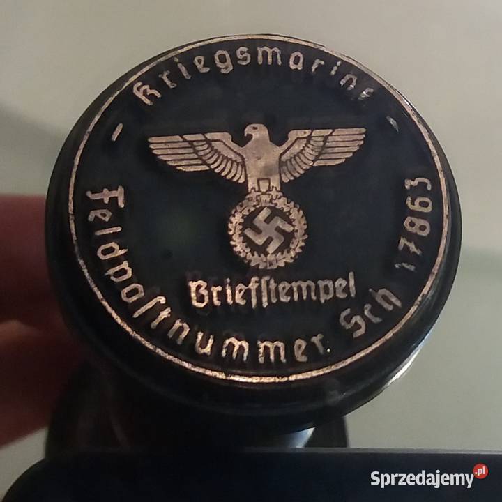 Nazistowski stempel Kriegsmarine Feldpostnummer
