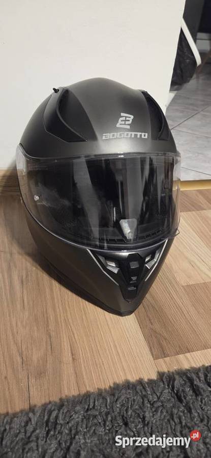 Kask motocyklowy integralny Bogotto Czarny Mat Mszanowo