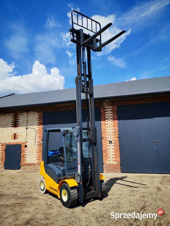Wózek Widłowy Jungheinrich TFG 425 Gaz Triplex Łęczyca