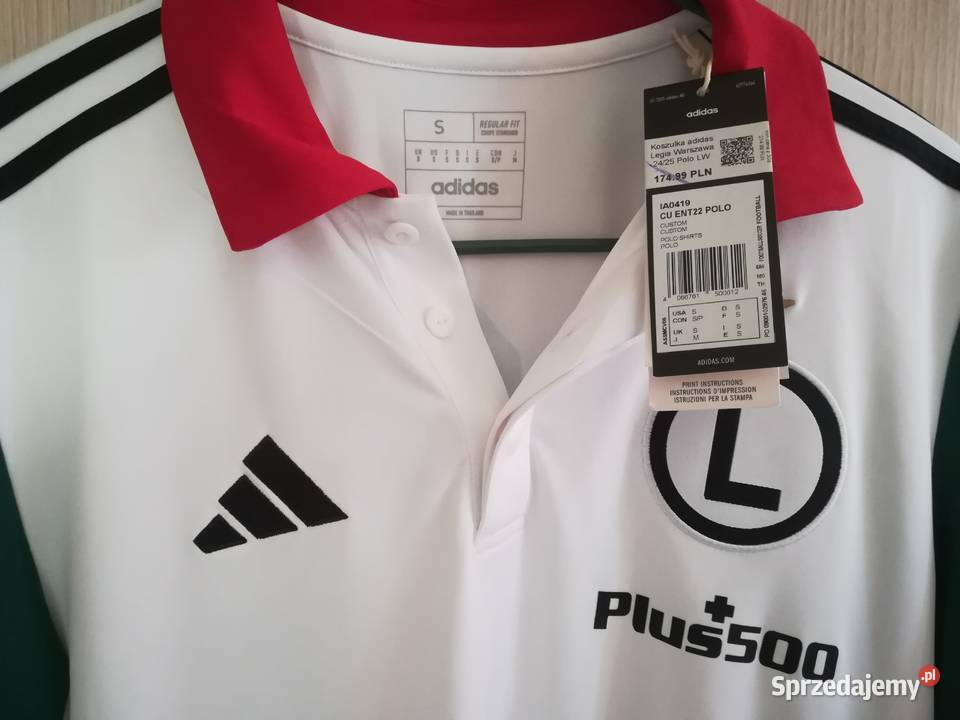 Koszulka Legia adidas polo Warszawa sprzedam
