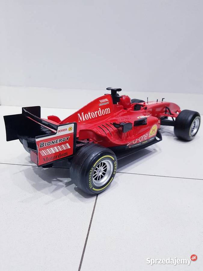 Metalowy bolid Formuła F1 z dźwiękiem i małym Dąbrowa Górnicza