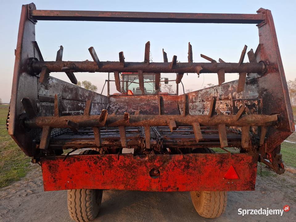 Rozrzutnik obornika tandem 6t Rozrzutniki obornika wielkopolskie Sokolniki