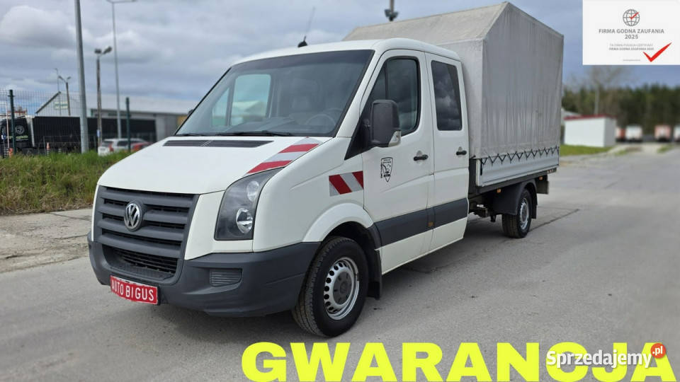 Volkswagen Crafter faktura vat 7 osobowy pomorskie Lębork