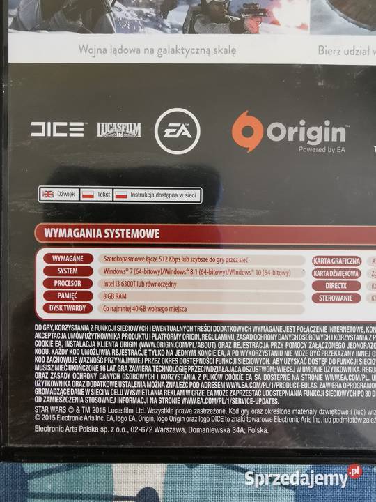 PC Star Wars Battlefront bez klucza Puławy