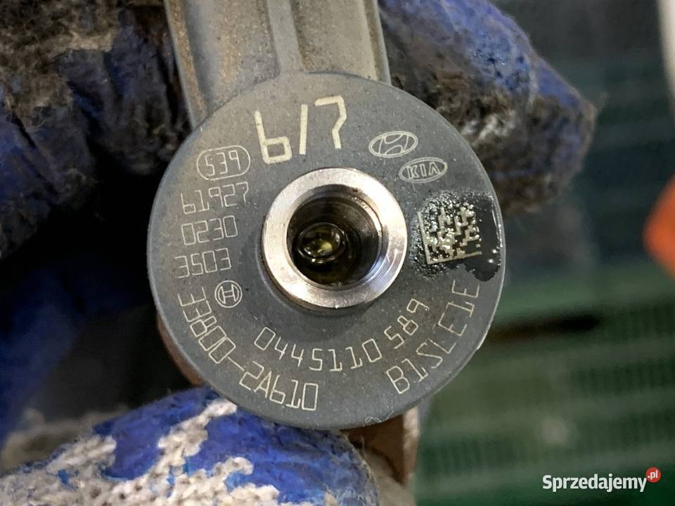 WTRYSKIWACZE KOMPLET KIA OPTIMA 0445110589 17 osobowe Motoryzacja sprzedam