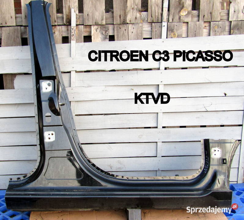 PRÓG SŁUPEK ŚRODKOWY PRAWA STRONA CITROEN C3 Mysłaków