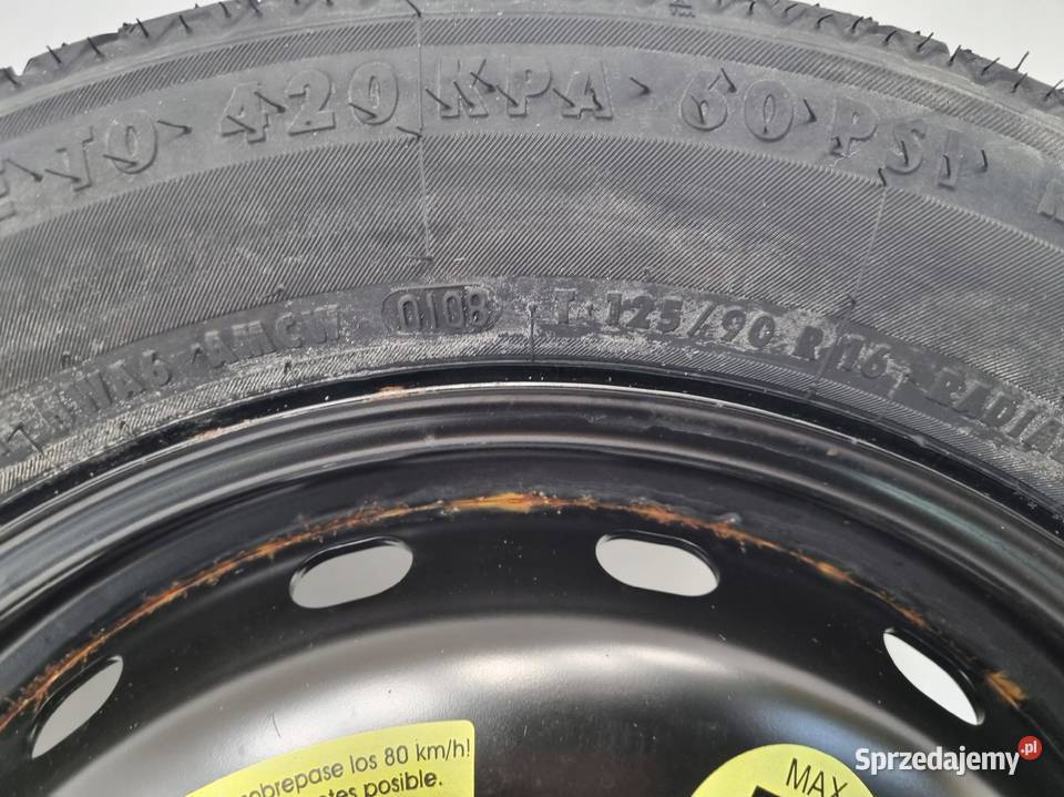 KOŁO DOJAZDOWE Mercedes W169 W245 dojazdówka Chełm
