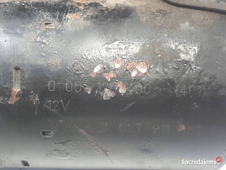 VW Polo IV 12 6V ROZRUSZNIK 0001120400 bosch osobowe Układ elektryczny silnika lubelskie Janów