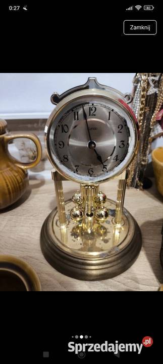 Zestaw naczyń z PRL stary zegar łódzkie Łódź sprzedam