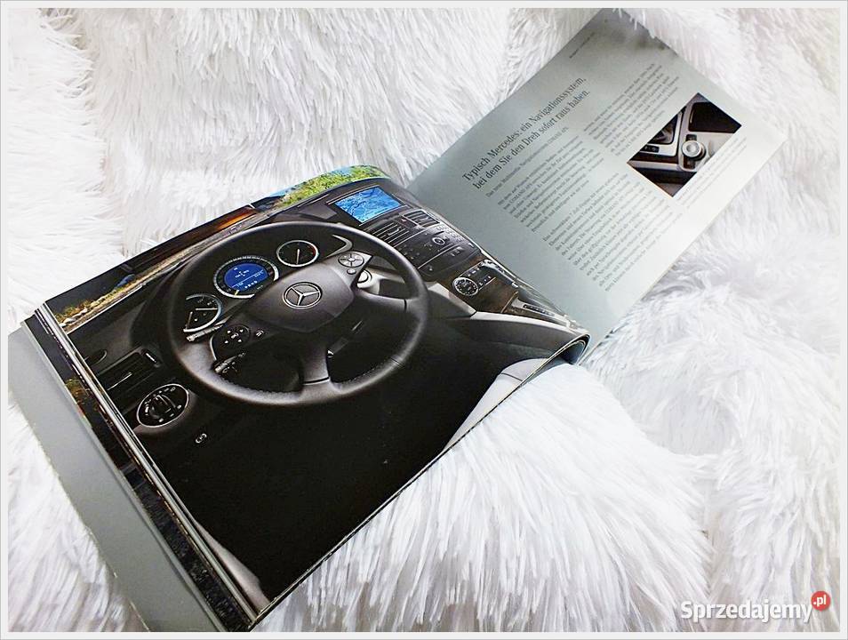 Oryginalna Książka Album Mercedes CKlasa 2007 Książki i Podręczniki