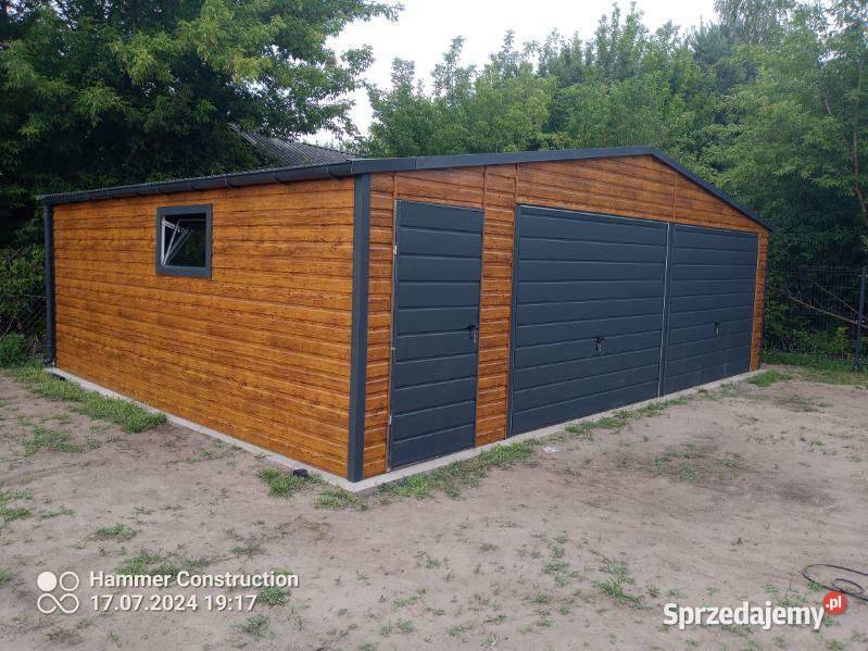 Garaż blaszany 8x6 PREMIUM WZMOCNIONY PROFILAMI kujawsko-pomorskie