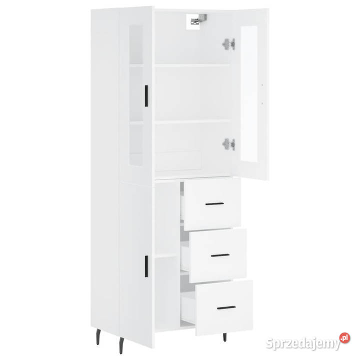 Witrynka biała 695x34x180 materiał Warszawa sprzedam