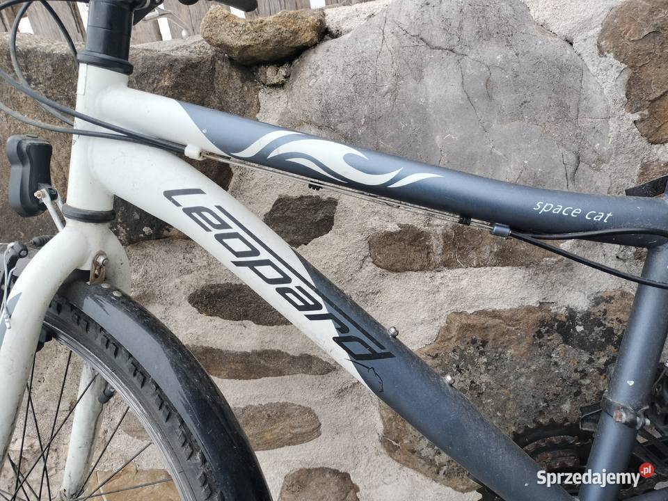 Leopard space cat biało siwy rower chłopięcy Sport i Wypoczynek Urszulin sprzedam