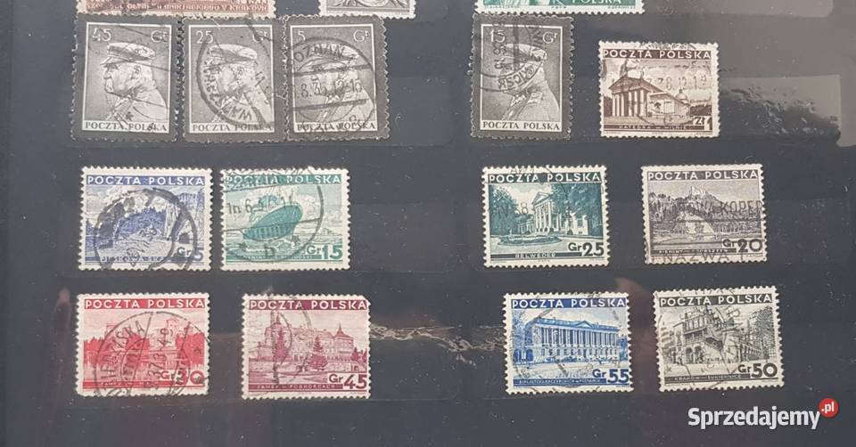 Stare znaczki Polska Zielona Góra