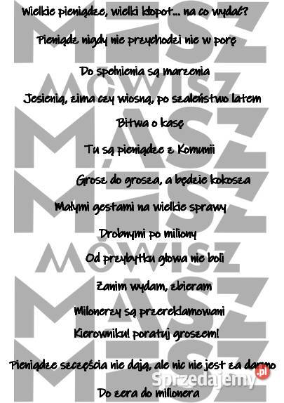 Duża skarbonka wykreślanka dowolny cel duża wielkopolskie Racot