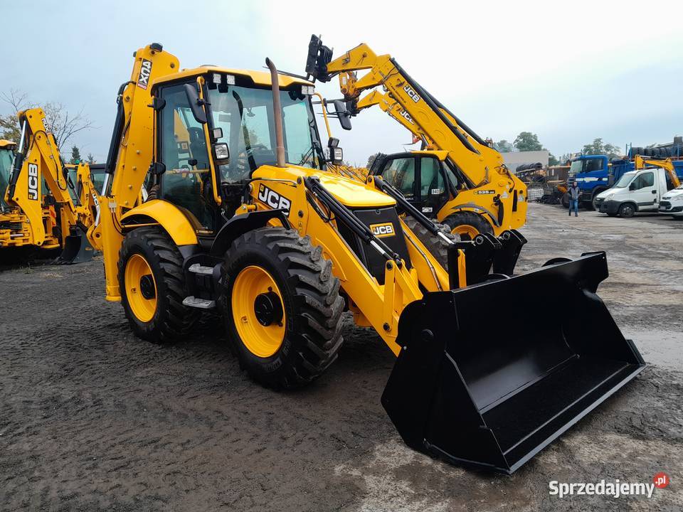 JCB 4CX 2022R JOYSTICK SZYBKOZŁĄCZE KLIMA CAT Koparki Krotoszyn