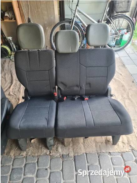 Zestaw foteli 3 rząd Dodge Grand Caravan lubelskie Lublin