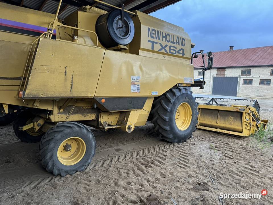 Kombajn zbożowy Holland TX 64 lubelskie sprzedam