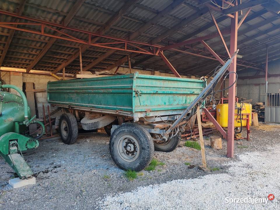 Przyczepa wywrotka rolnicza 6 ton Wywrotki