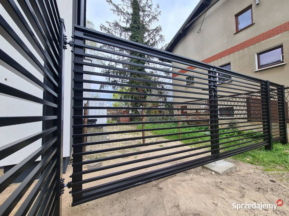 Brama skrzydłowa 400x150 GOLD 28 ogrodzenie Ostrów Wielkopolski sprzedam