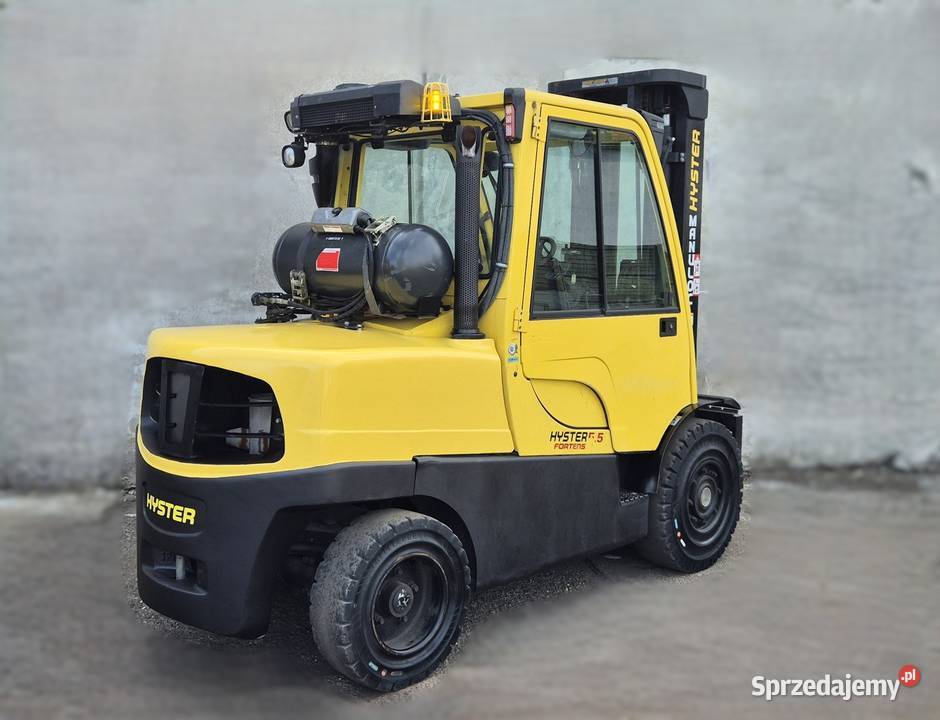 Hyster 5500 2017r TRIPLEX 4 sekcje wózek widłowy klimatyzacja śląskie Rybnik